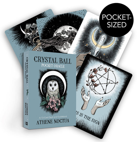 Crystal Ball Pocket Oracle - A 13-Card Deck and Guidebook