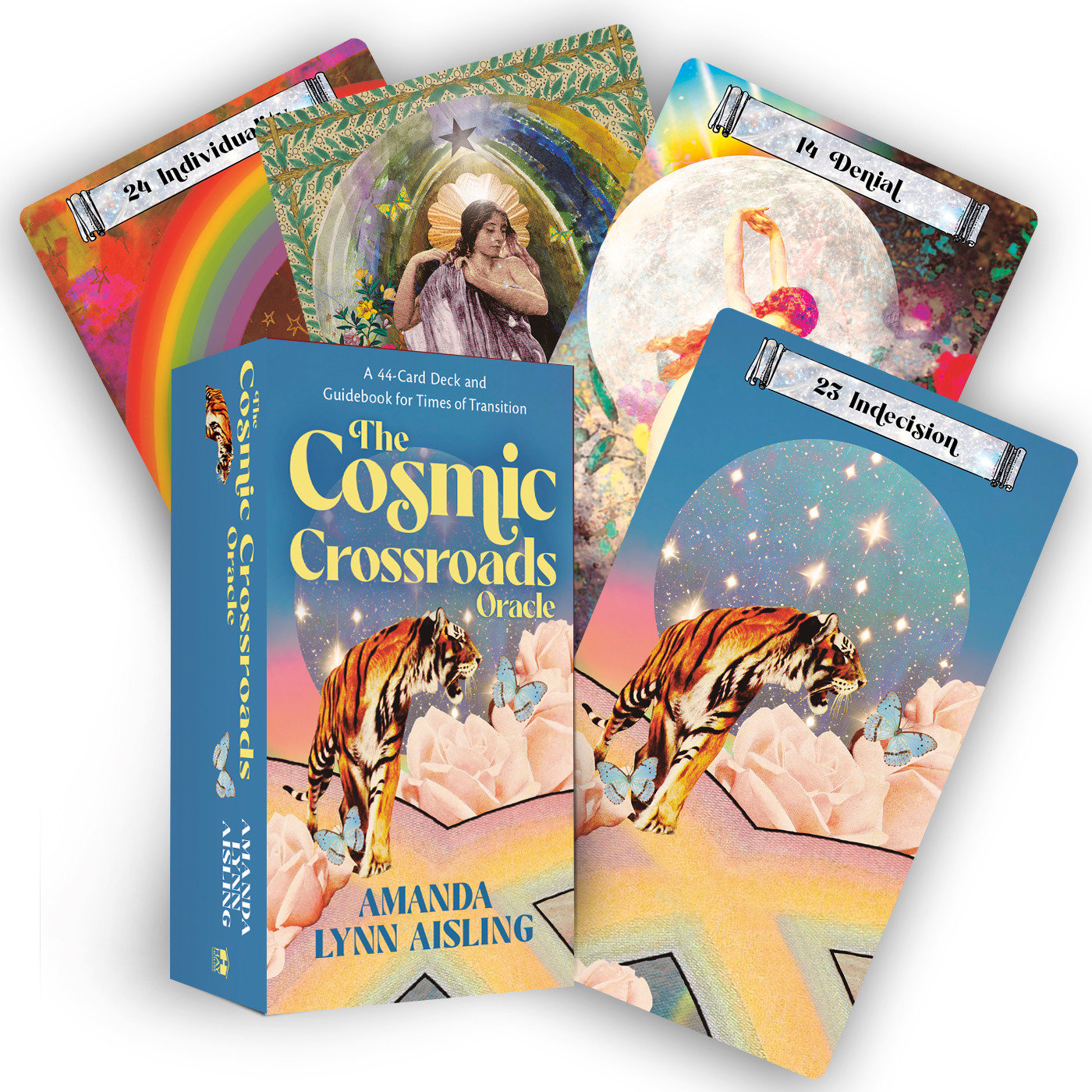 The Cosmic Crossroads Oracle - A 44-Card Deck and Guidebook for Times of Transition