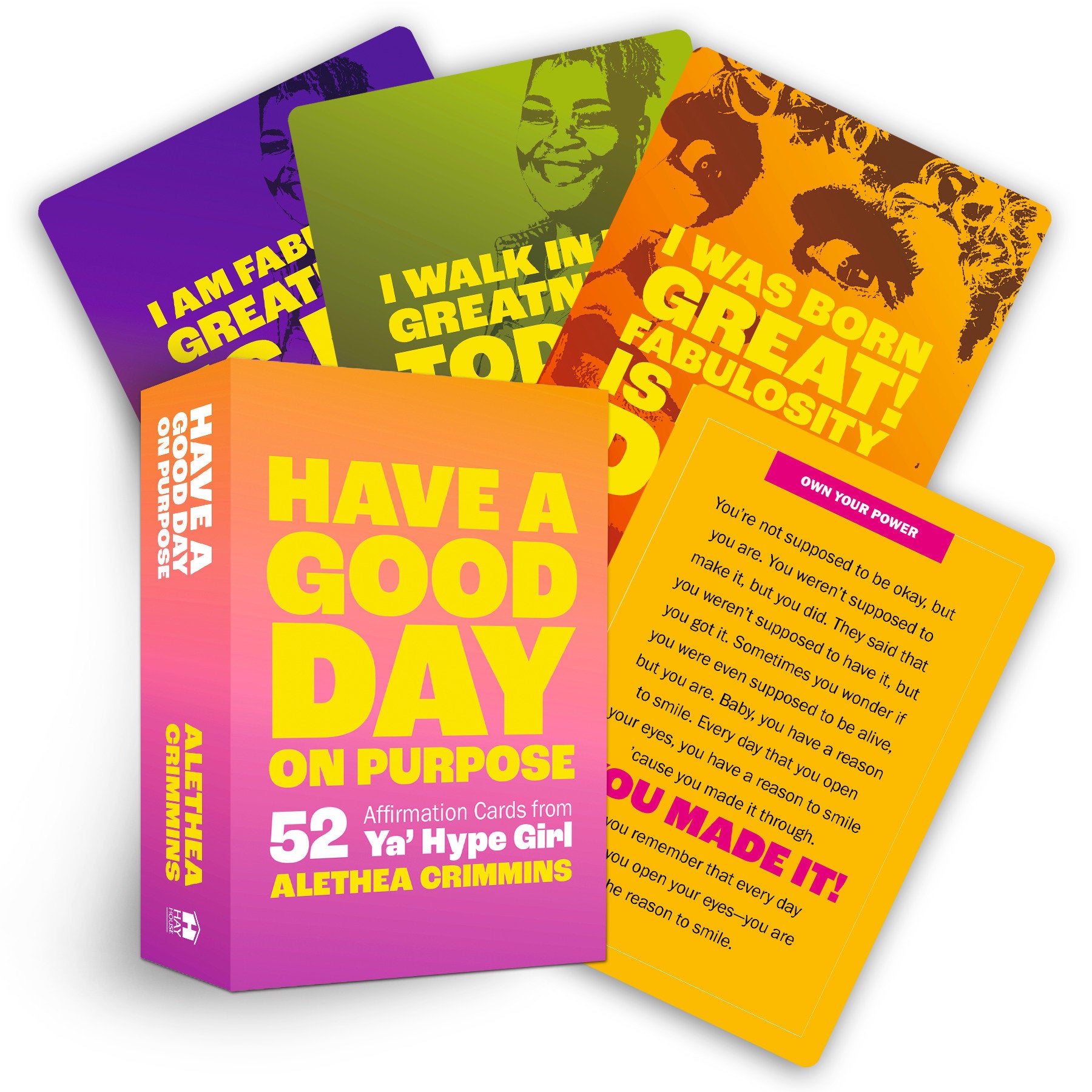 Have a Good Day on Purpose - 52 Affirmation Cards from Ya' Hype Girl