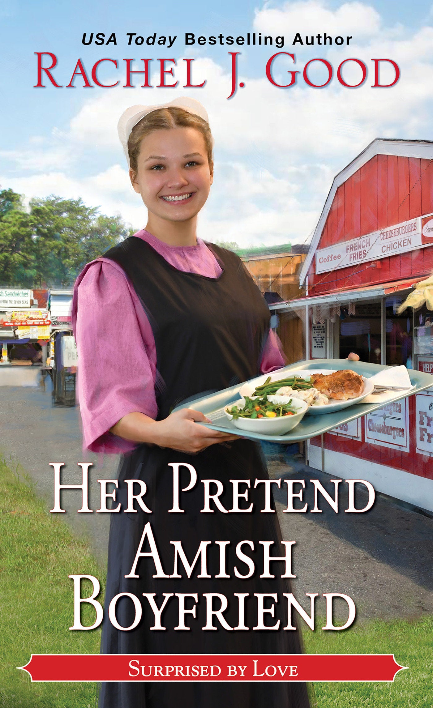Her Pretend Amish Boyfriend (Surprised by Love) (Book:5)