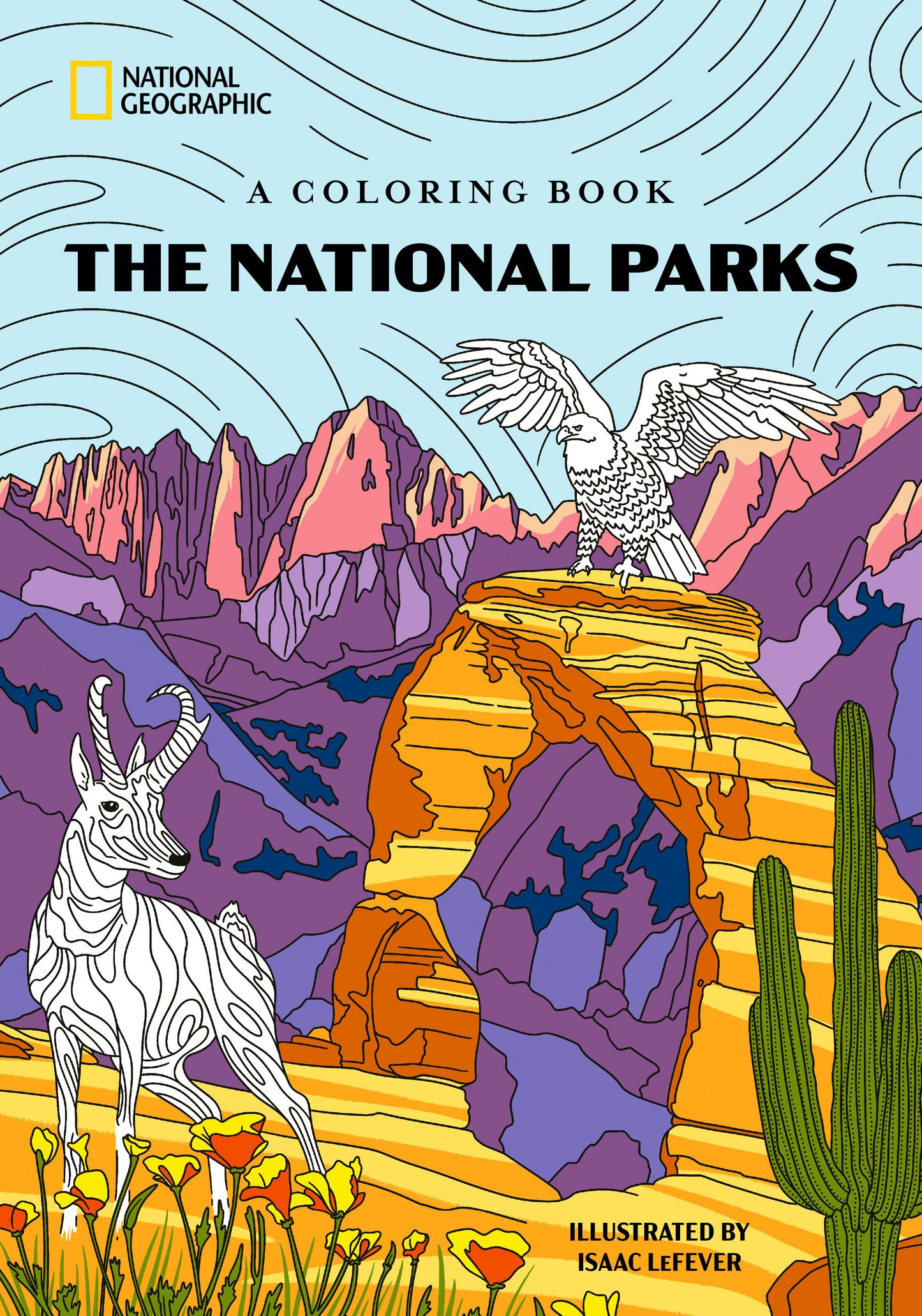 The National Parks - A Coloring Book