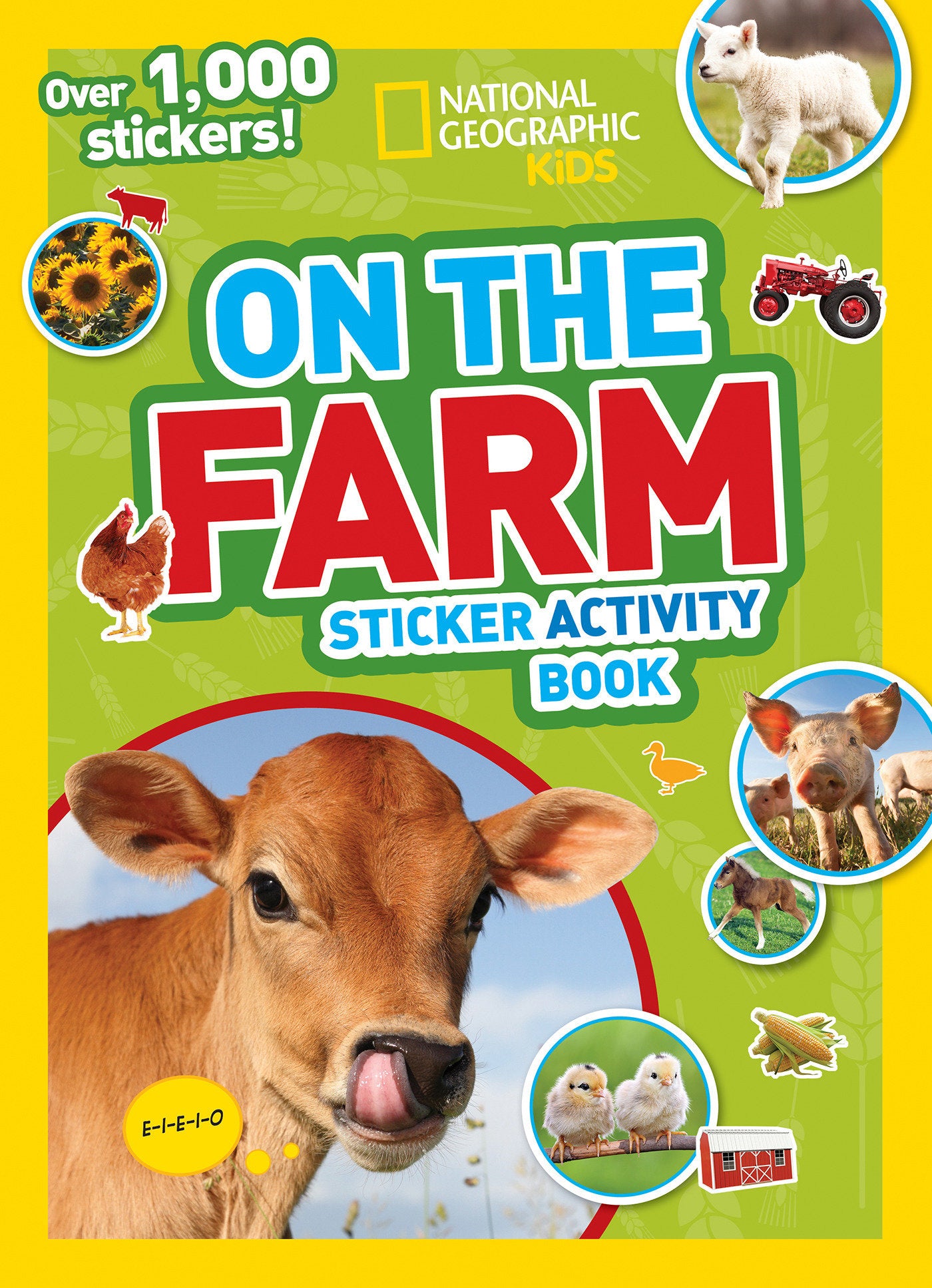 National Geographic Kids On the Farm Sticker Activity Book - Over 1,000 Stickers! (NGK Sticker Activity Books)