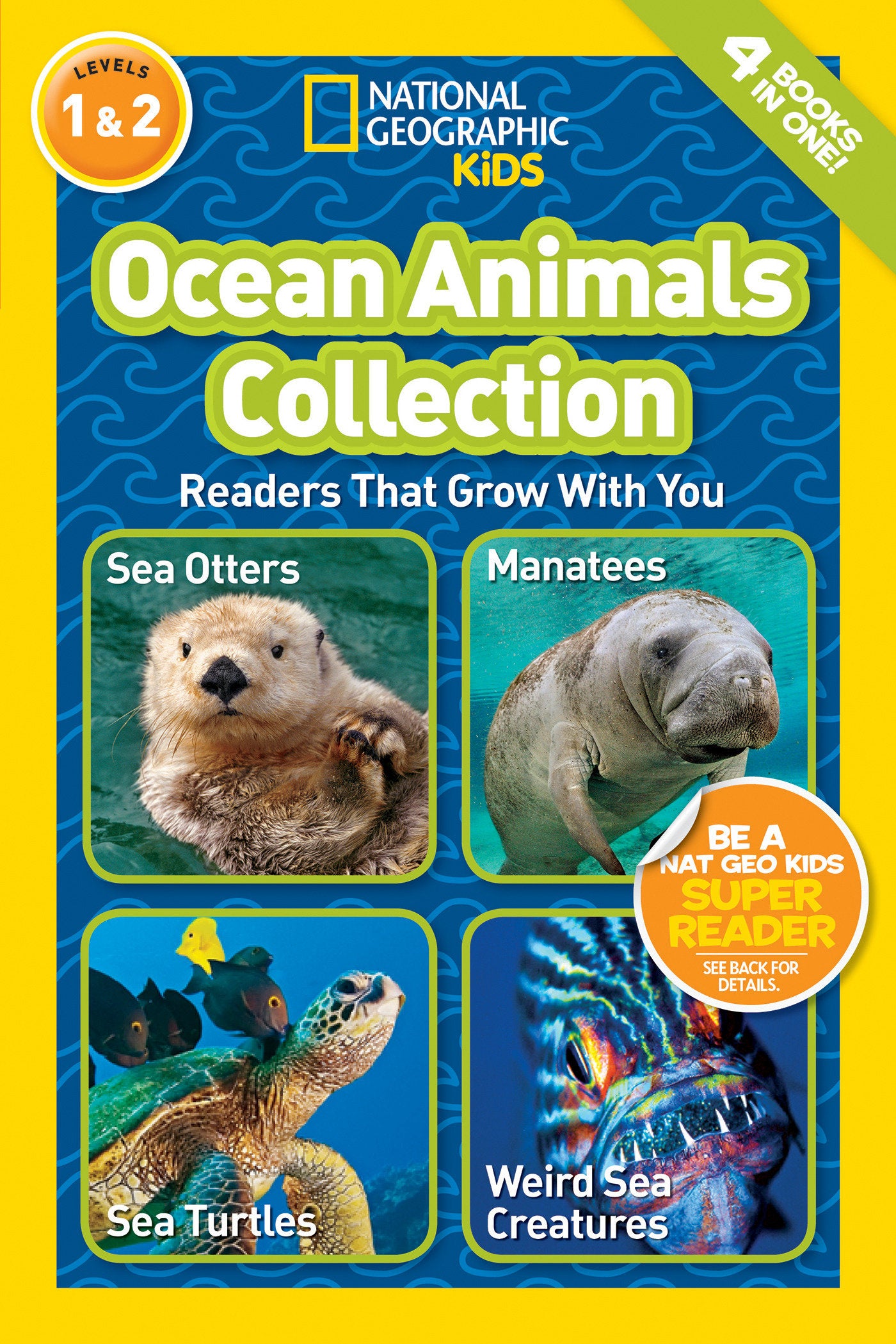 Ocean Animals Collection (National Geographic Kids Readers, Levels 1 & 2) - Readers That Grow With You (National Geographic Kids Readers)