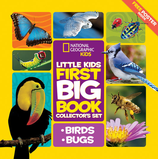National Geographic Little Kids First Big Book Collector's Set: Birds and Bugs (National Geographic Little Kids First Big Books)