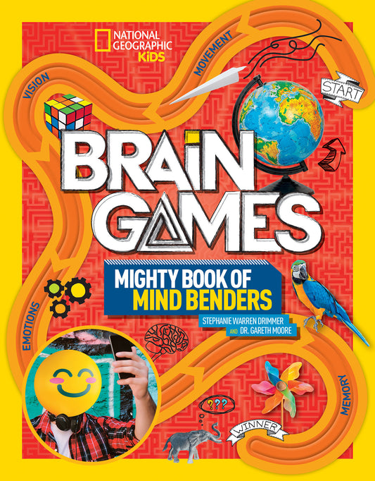 National Geographic Kids Brain Games: Mighty Book of Mind Benders - . (Brain Games)
