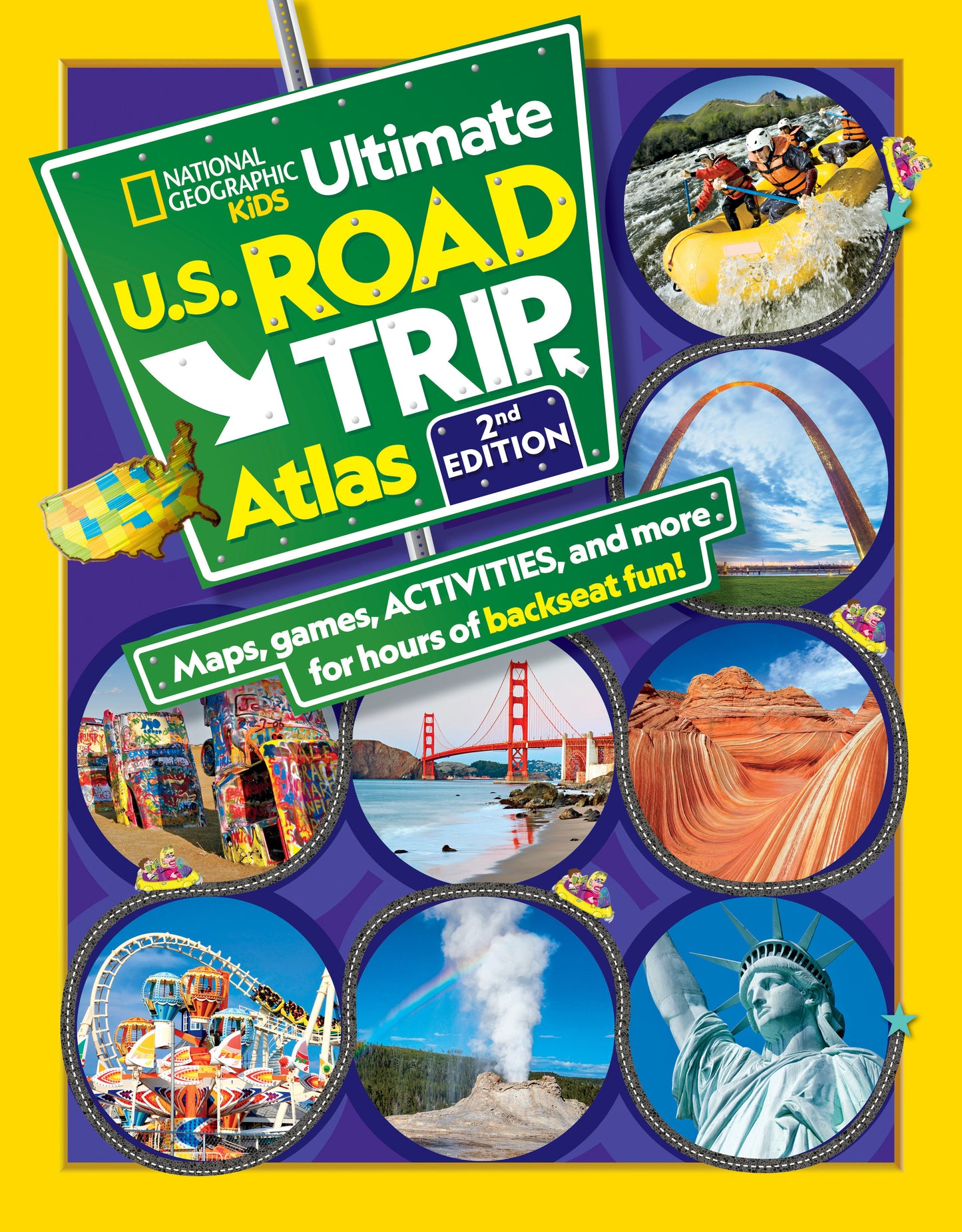 National Geographic Kids Ultimate U.S. Road Trip Atlas, 2nd Edition (NGK Atlases)