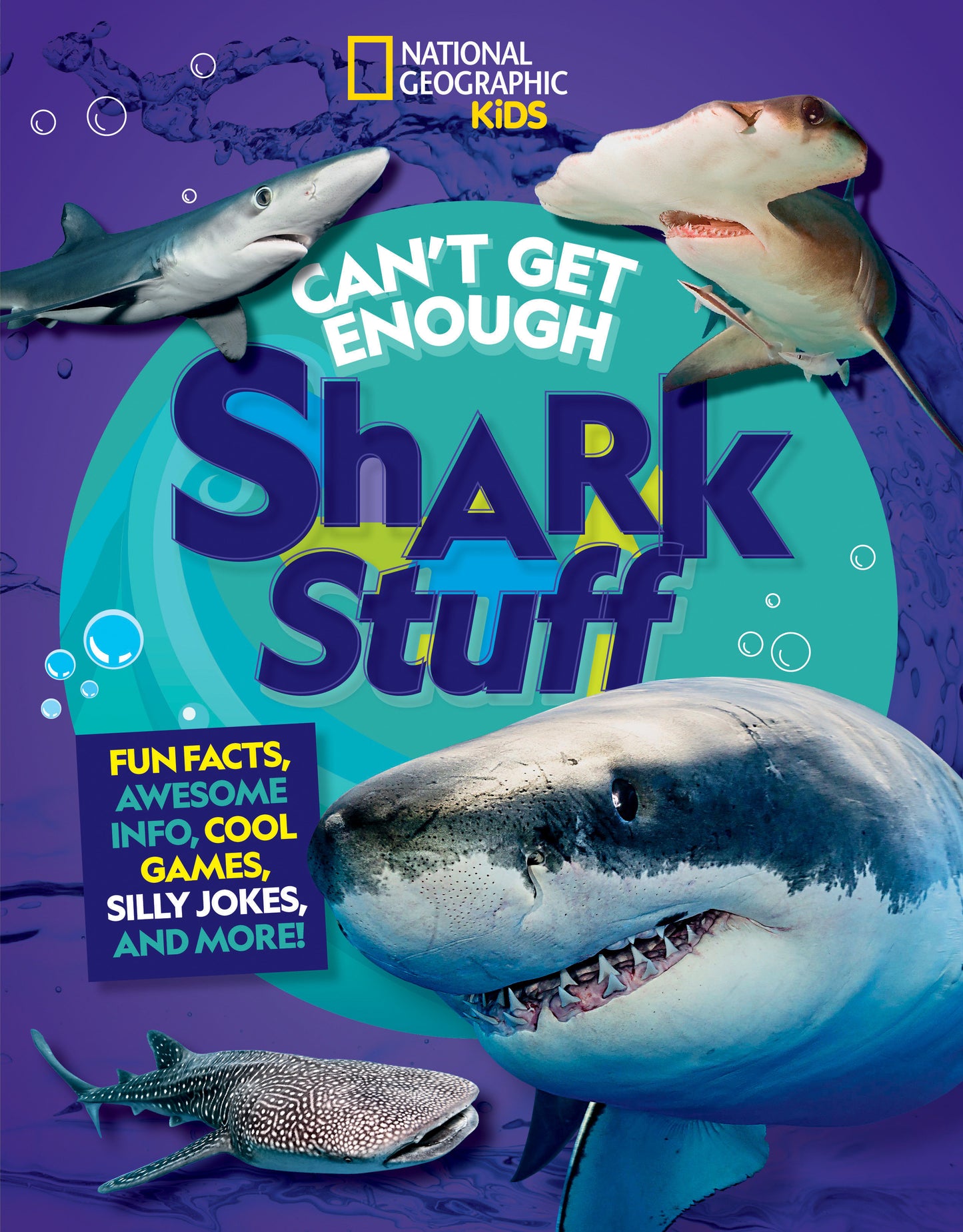 Can't Get Enough Shark Stuff - Fun Facts, Awesome Info, Cool Games, Silly Jokes, and More! (Can't Get Enough)
