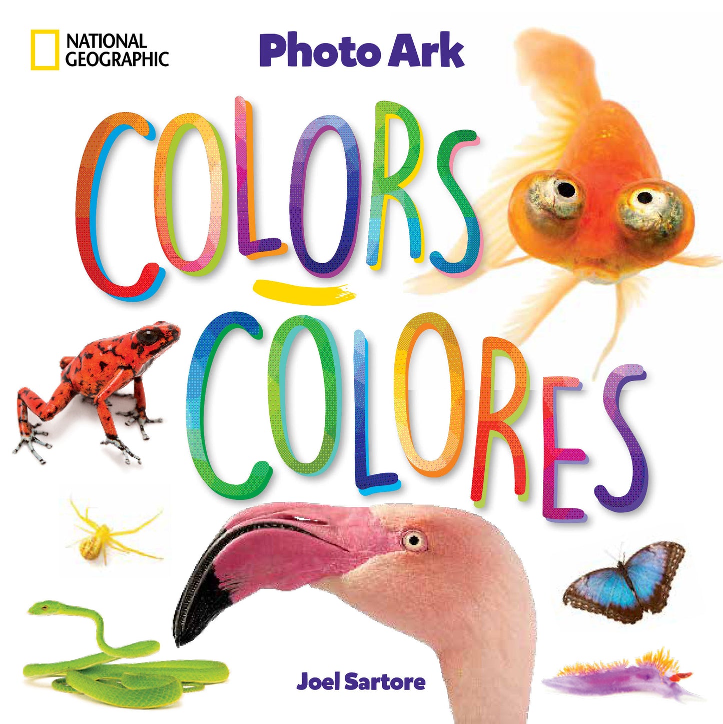 National Geographic Photo Ark Colors / Colores - Board Book: Bilingual English-Spanish (The Photo Ark) (Book:0)
