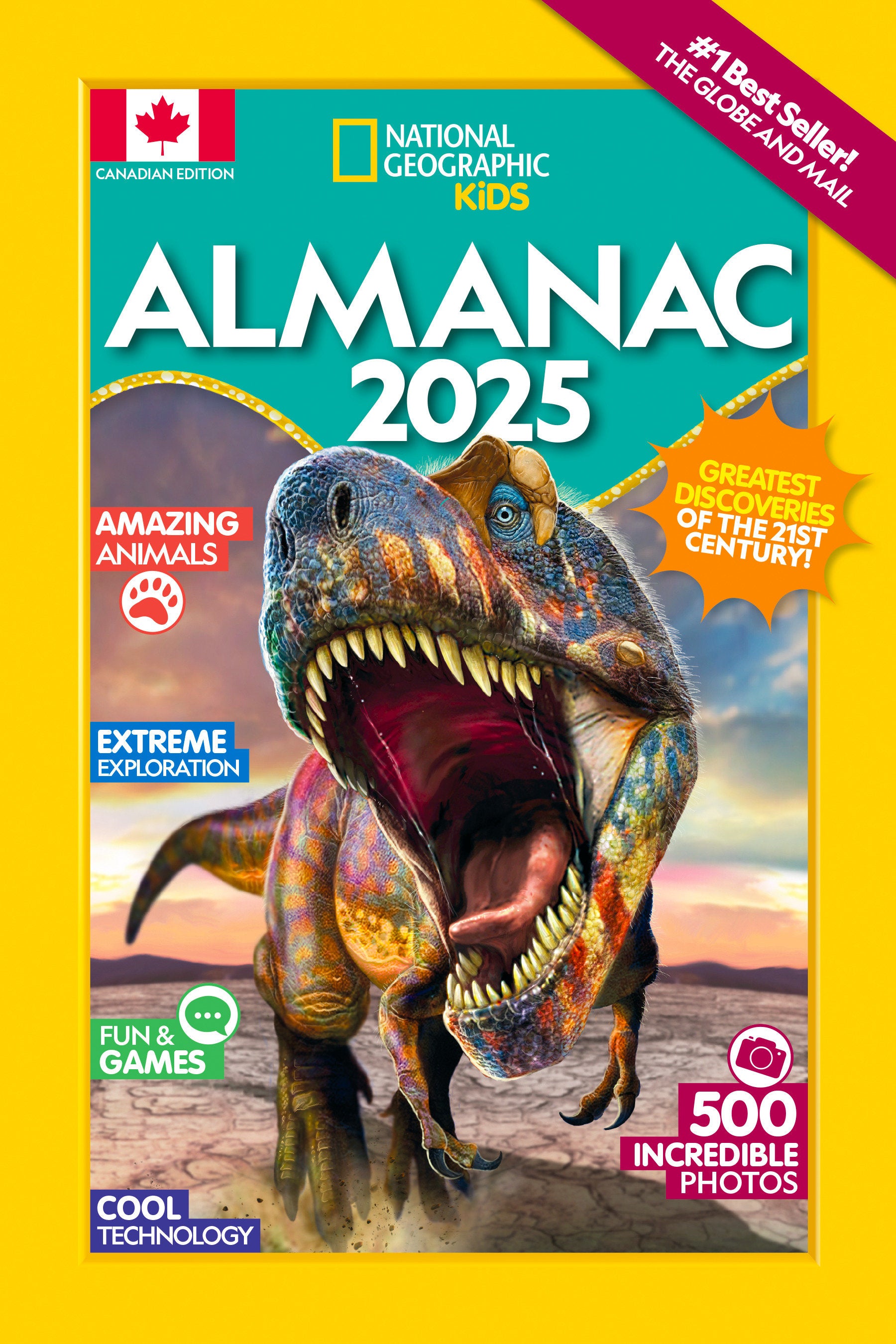 National Geographic Kids Almanac 2025 (Canadian Edition) (NGK Almanac)