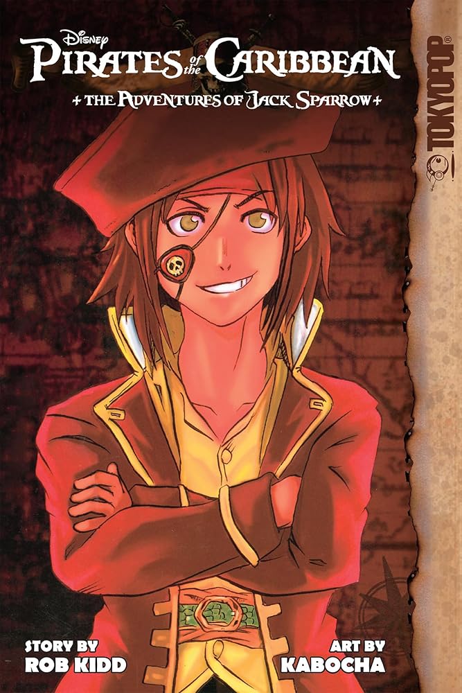 Disney Manga: Pirates of the Caribbean - The Adventures of Jack Sparrow (Disney Pirates of the Caribbean) by Kabocha