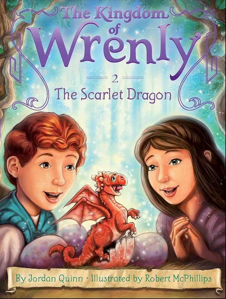 The Scarlet Dragon (2) (The Kingdom of Wrenly) by Jordan Quinn, Robert McPhillips