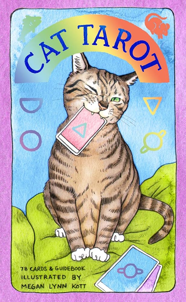 Cat Tarot: 78 Cards & Guidebook (-) cover image