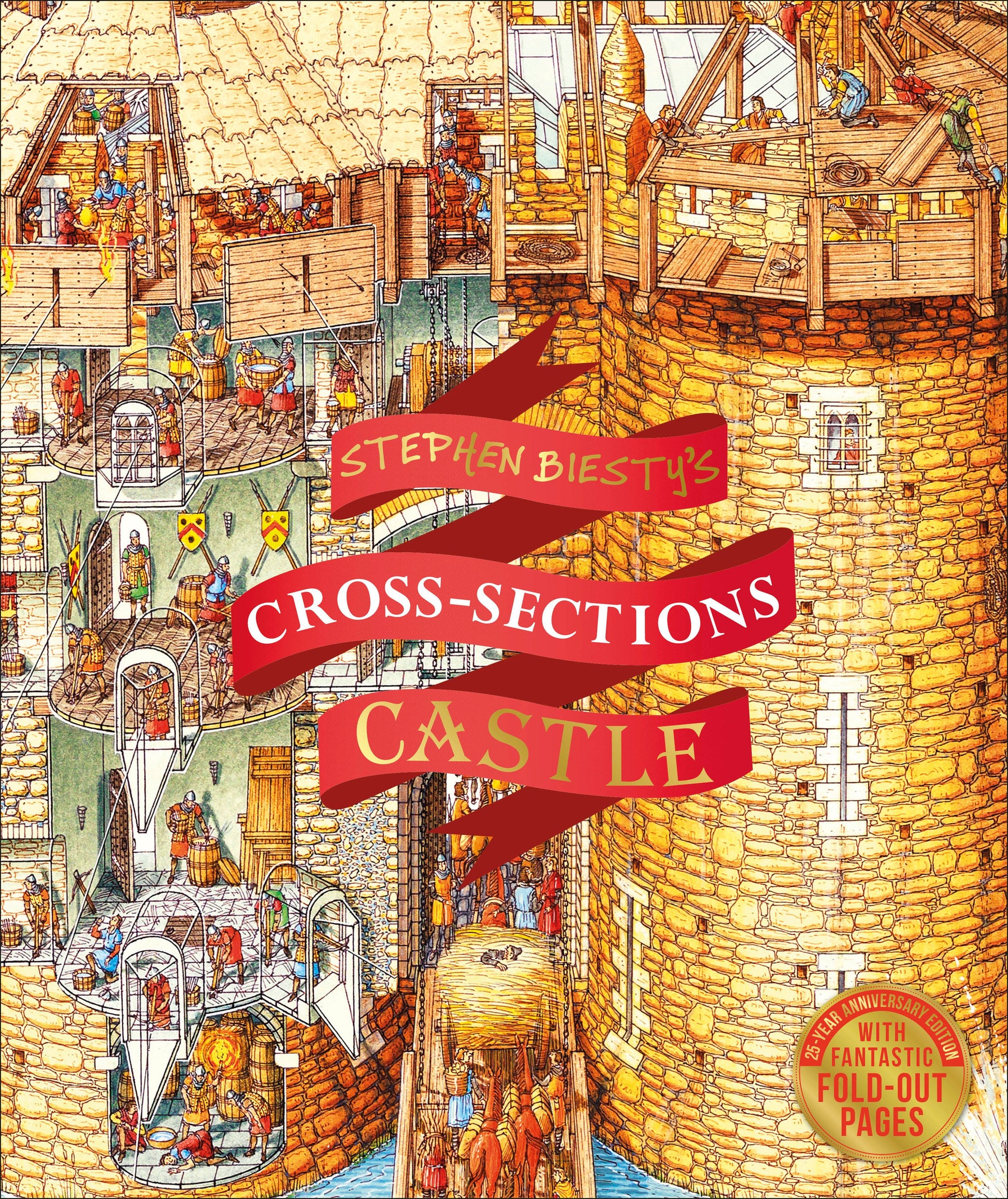Stephen Biesty's Cross-Sections Castle (DK Stephen Biesty Cross-Sections)