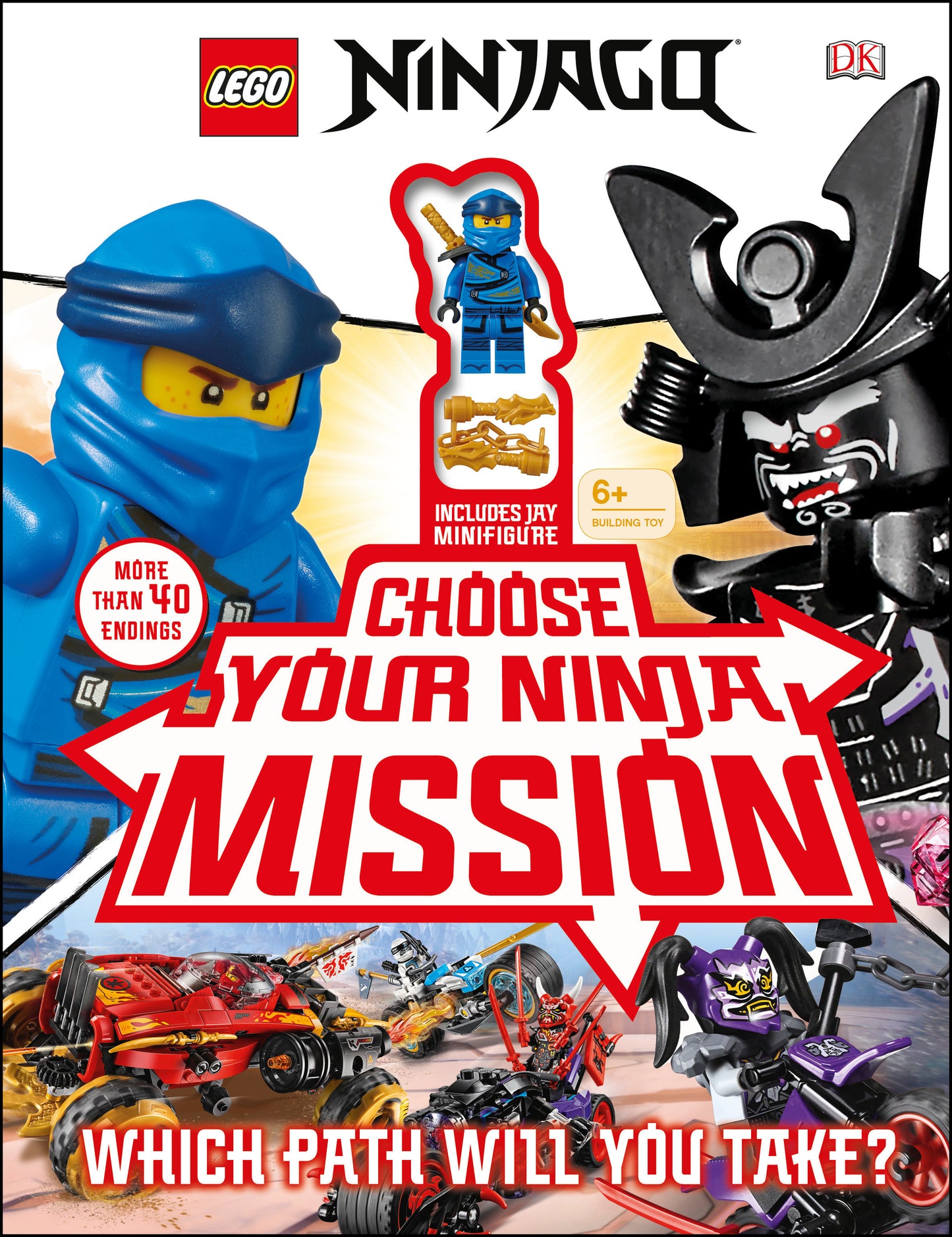 LEGO NINJAGO Choose Your Ninja Mission - With NINJAGO Jay minifigure