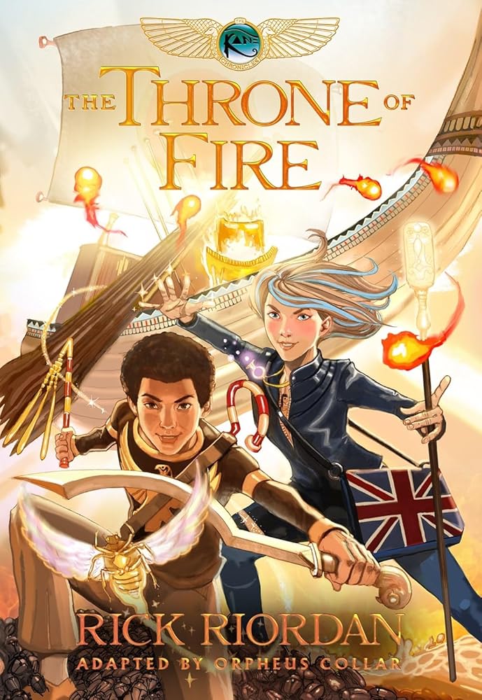 The Throne of Fire (Kane ), The Graphic Novel by Rick Riordan