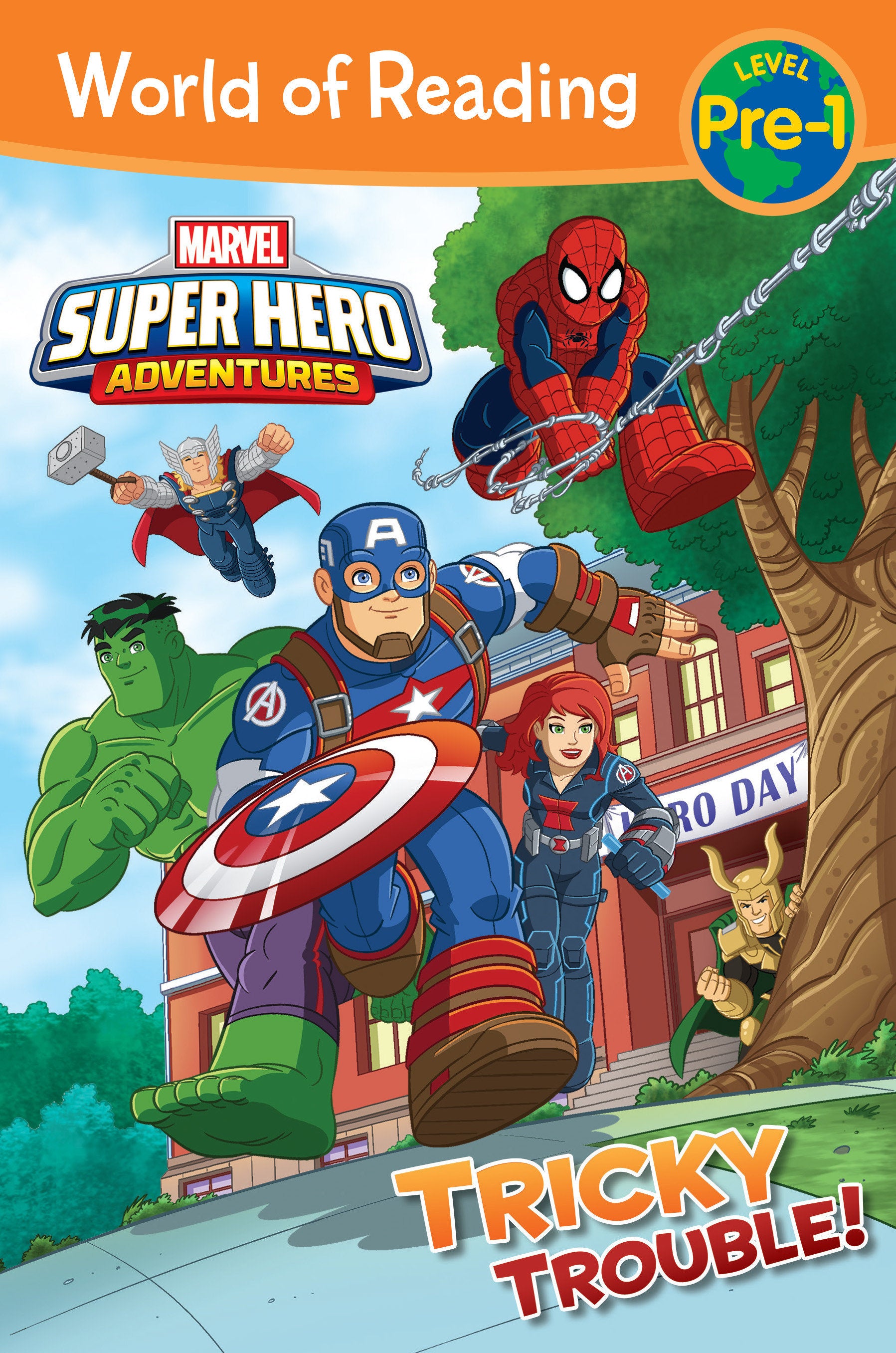 World of Reading: Super Hero Adventures: Tricky Trouble! - Level Pre-1 (World of Reading)
