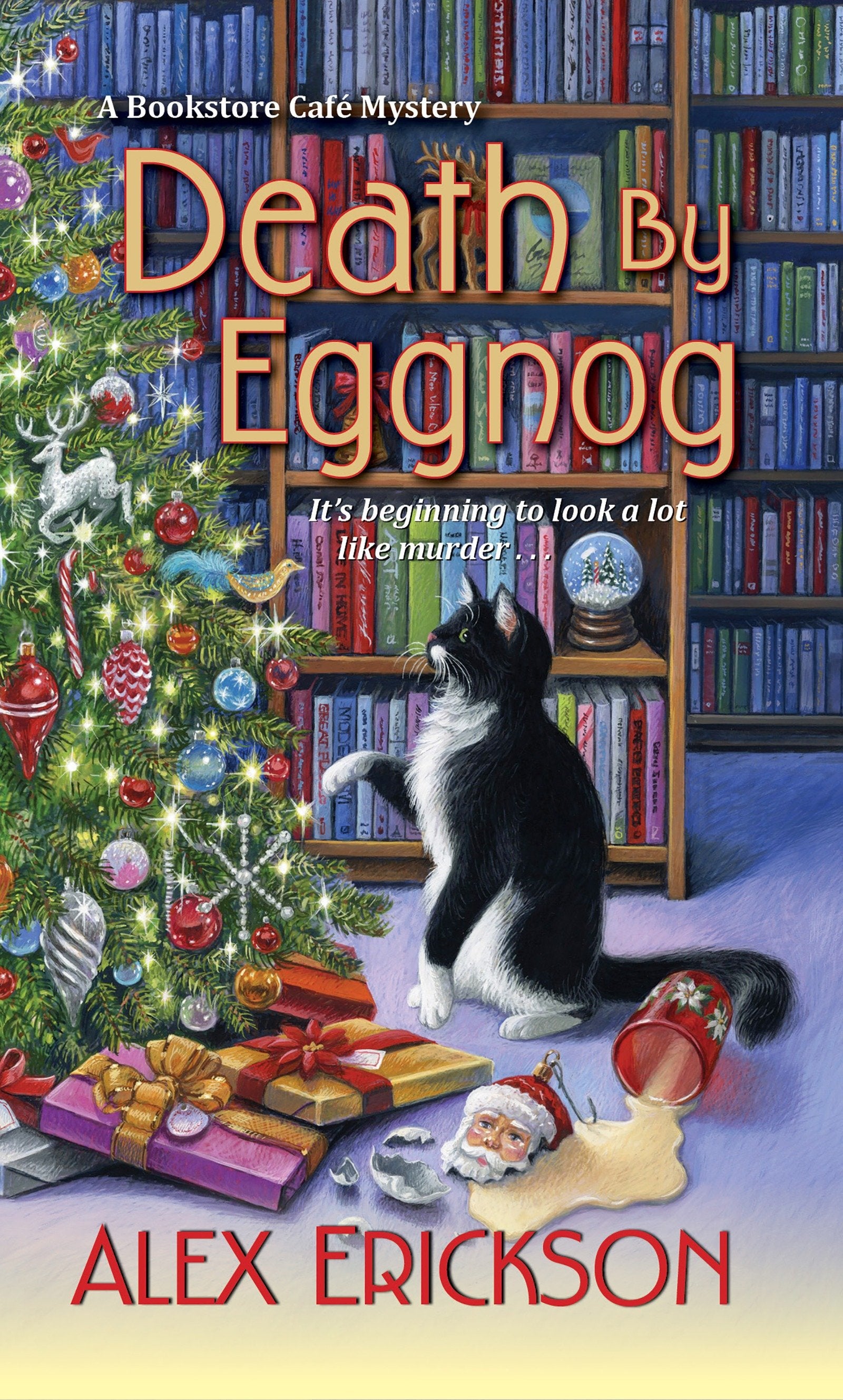 Death by Eggnog (A Bookstore Cafe Mystery) (Book:5)
