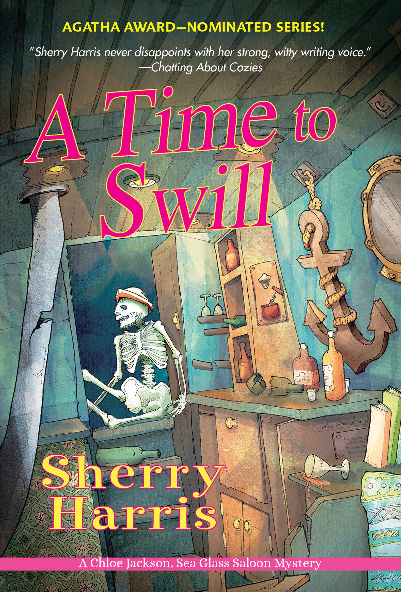 A Time to Swill (A Chloe Jackson Sea Glass Saloon Mystery) (Book:2)