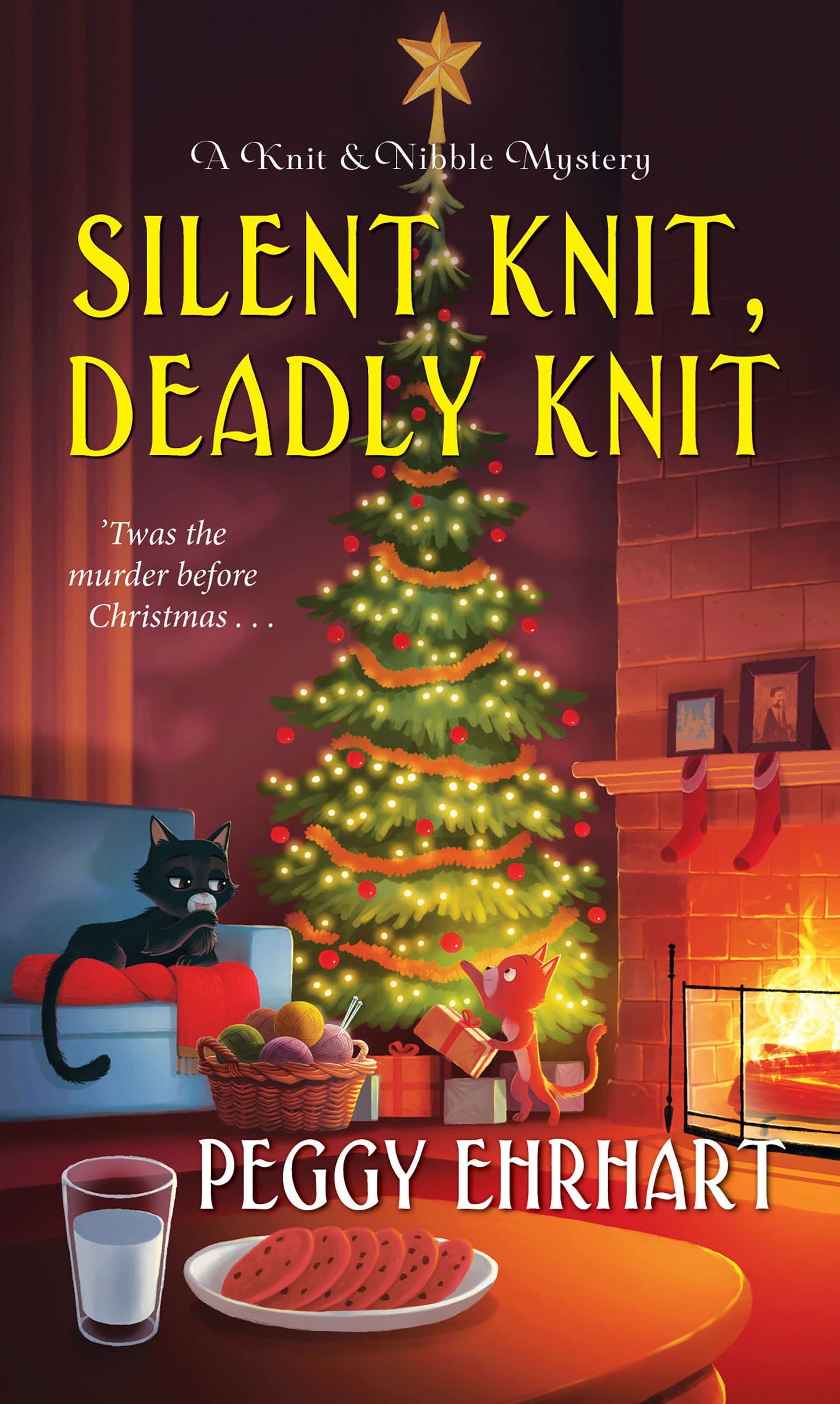 Silent Knit, Deadly Knit (A Knit & Nibble Mystery) (Book:4)