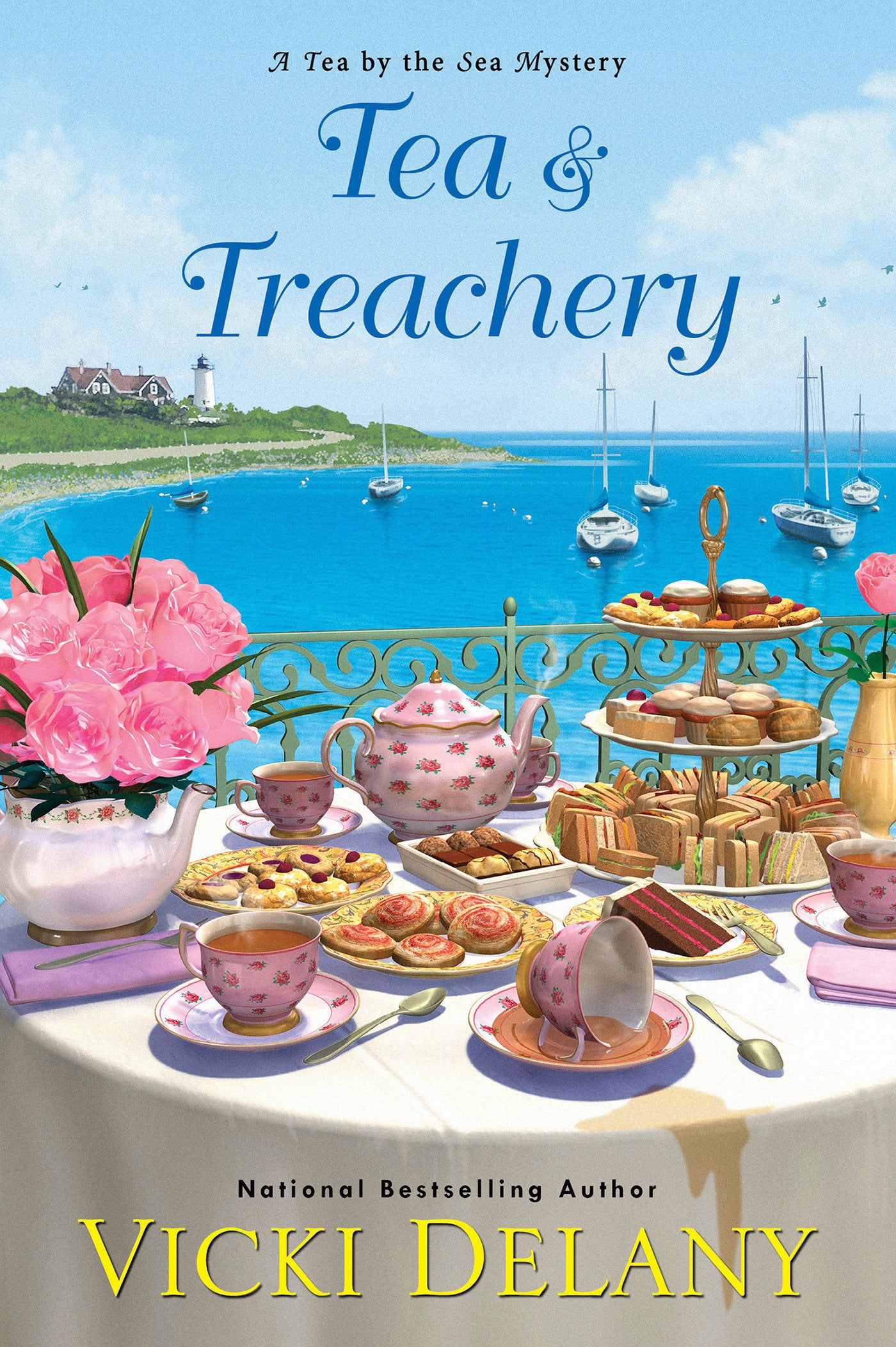 Tea & Treachery (Tea by the Sea Mysteries) (Book:1)