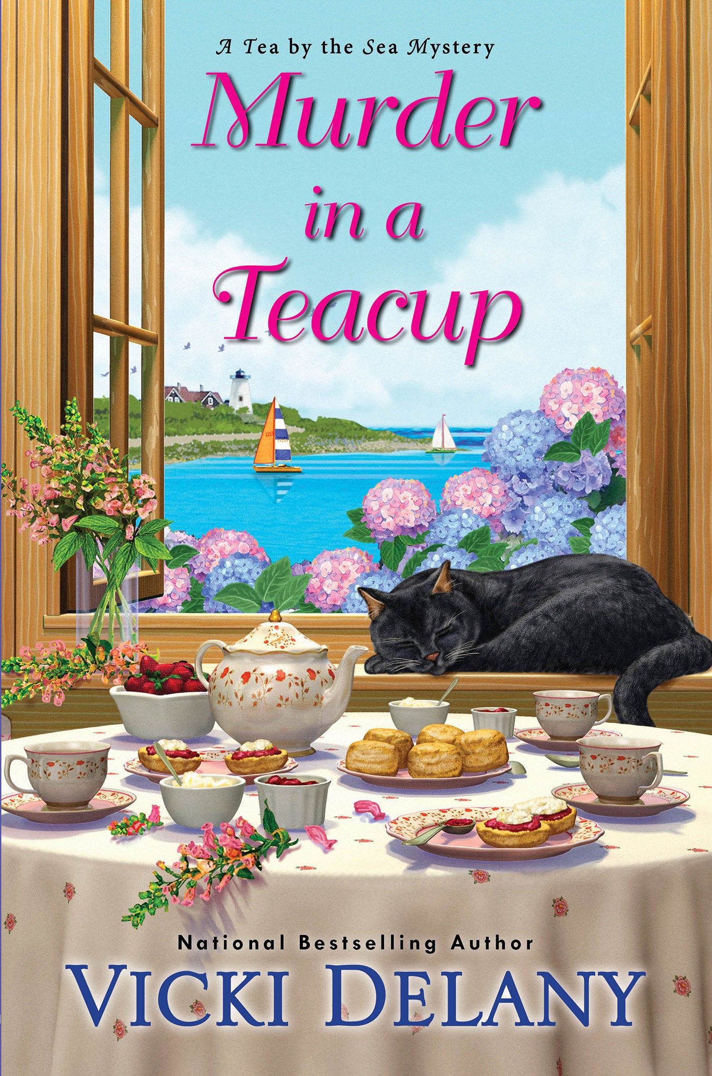 Murder in a Teacup (Tea by the Sea Mysteries) (Book:2)