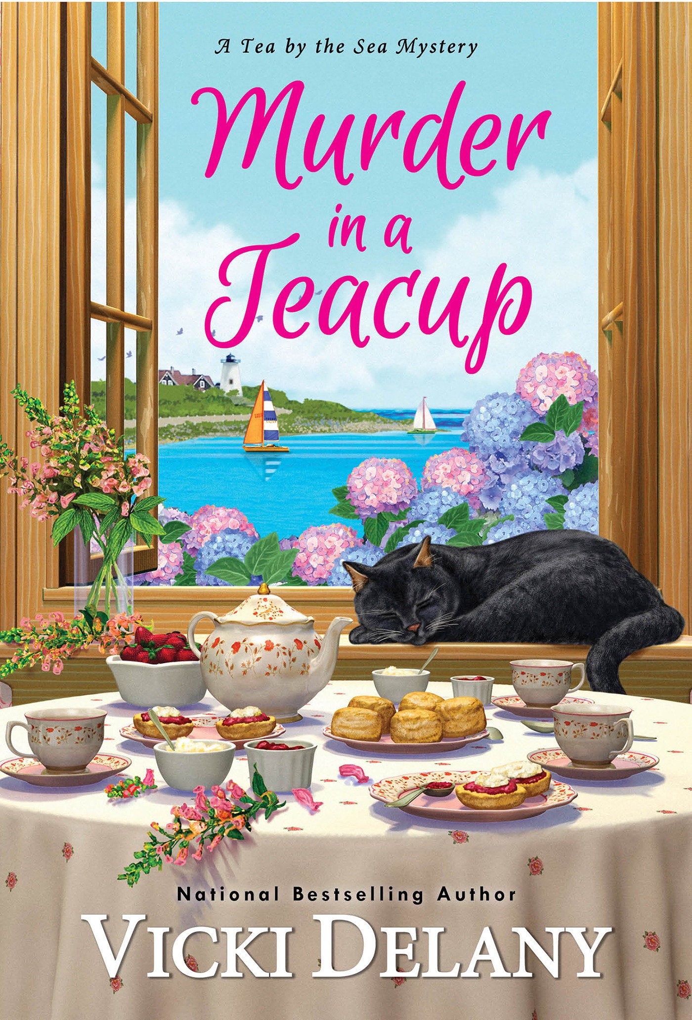 Murder in a Teacup (Tea by the Sea Mysteries) (Book:2)