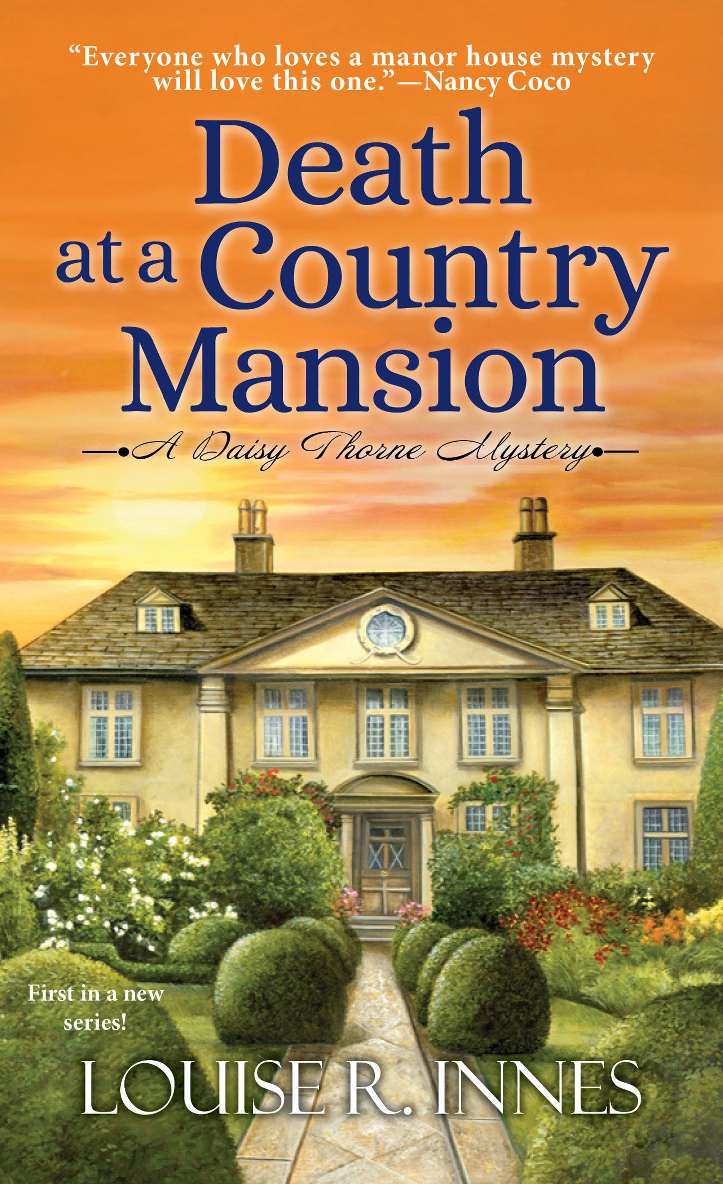 Death at a Country Mansion - A Smart British Mystery with a Surprising Twist (A Daisy Thorne Mystery) (Book:1)