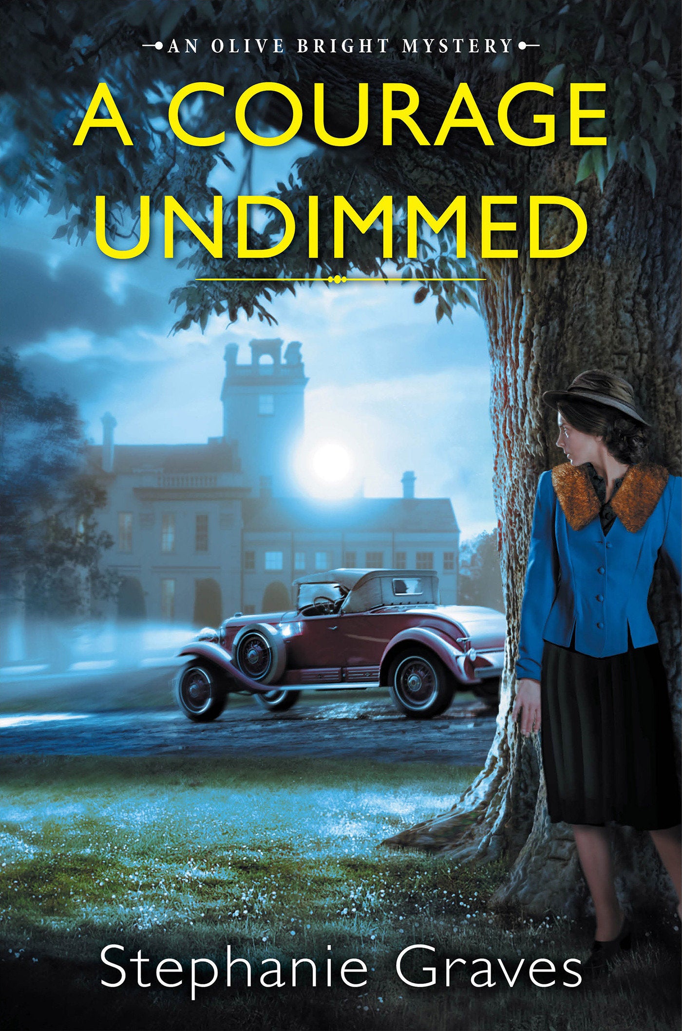 A Courage Undimmed - A WW2 Historical Mystery Perfect for Book Clubs (An Olive Bright Mystery) (Book:3)