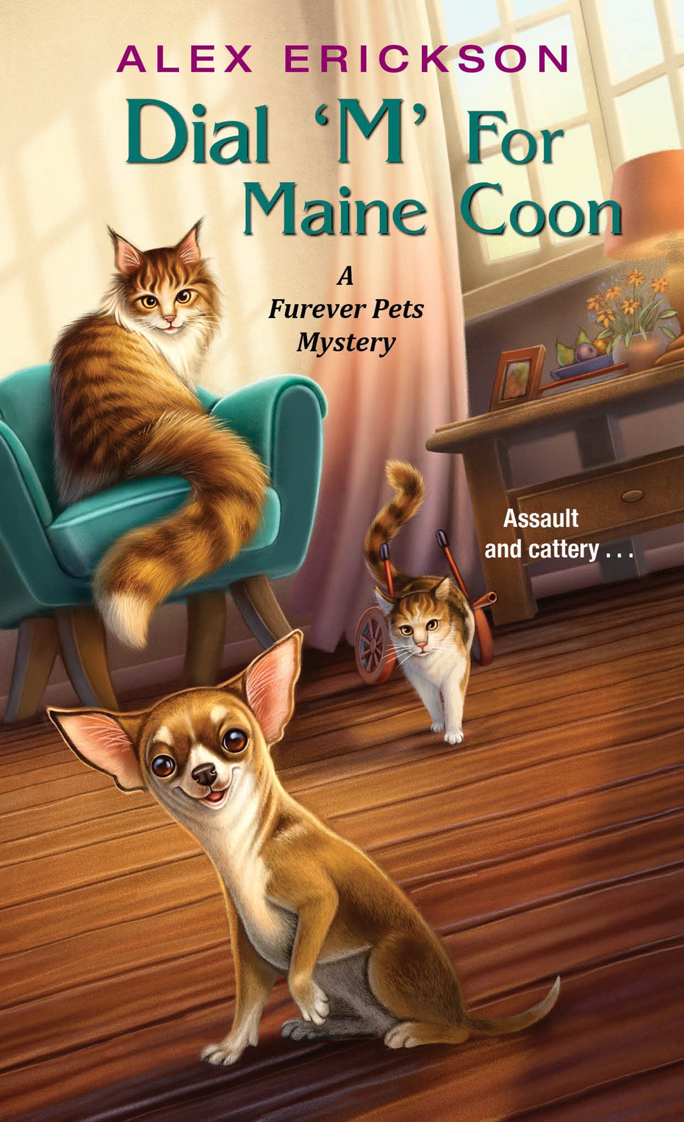 Dial 'M' for Maine Coon (A Furever Pets Mystery) (Book:2)