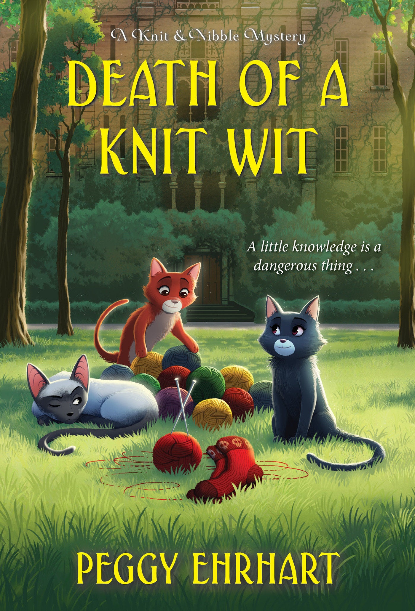 Death of a Knit Wit (A Knit & Nibble Mystery) (Book:8)