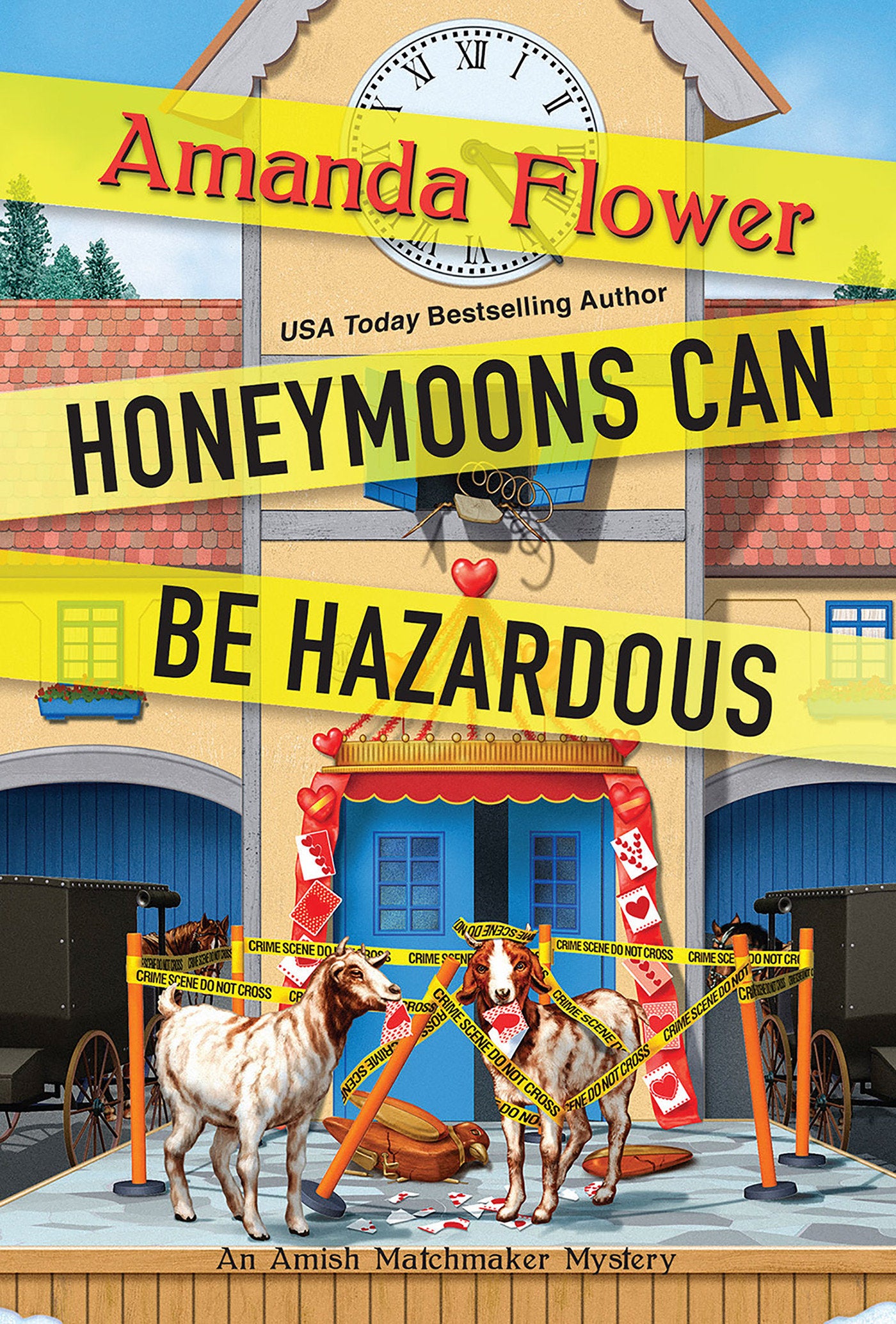 Honeymoons Can Be Hazardous (An Amish Matchmaker Mystery) (Book:4)