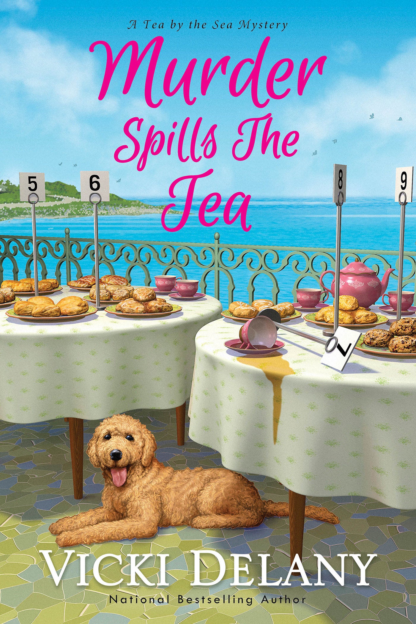 Murder Spills the Tea (Tea by the Sea Mysteries) (Book:3)