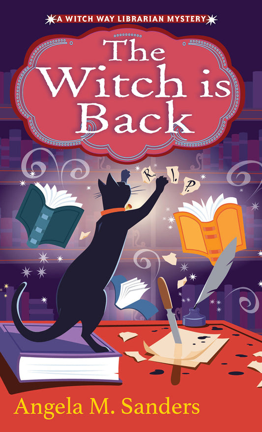 The Witch Is Back (Witch Way Librarian Mysteries) (Book:6)