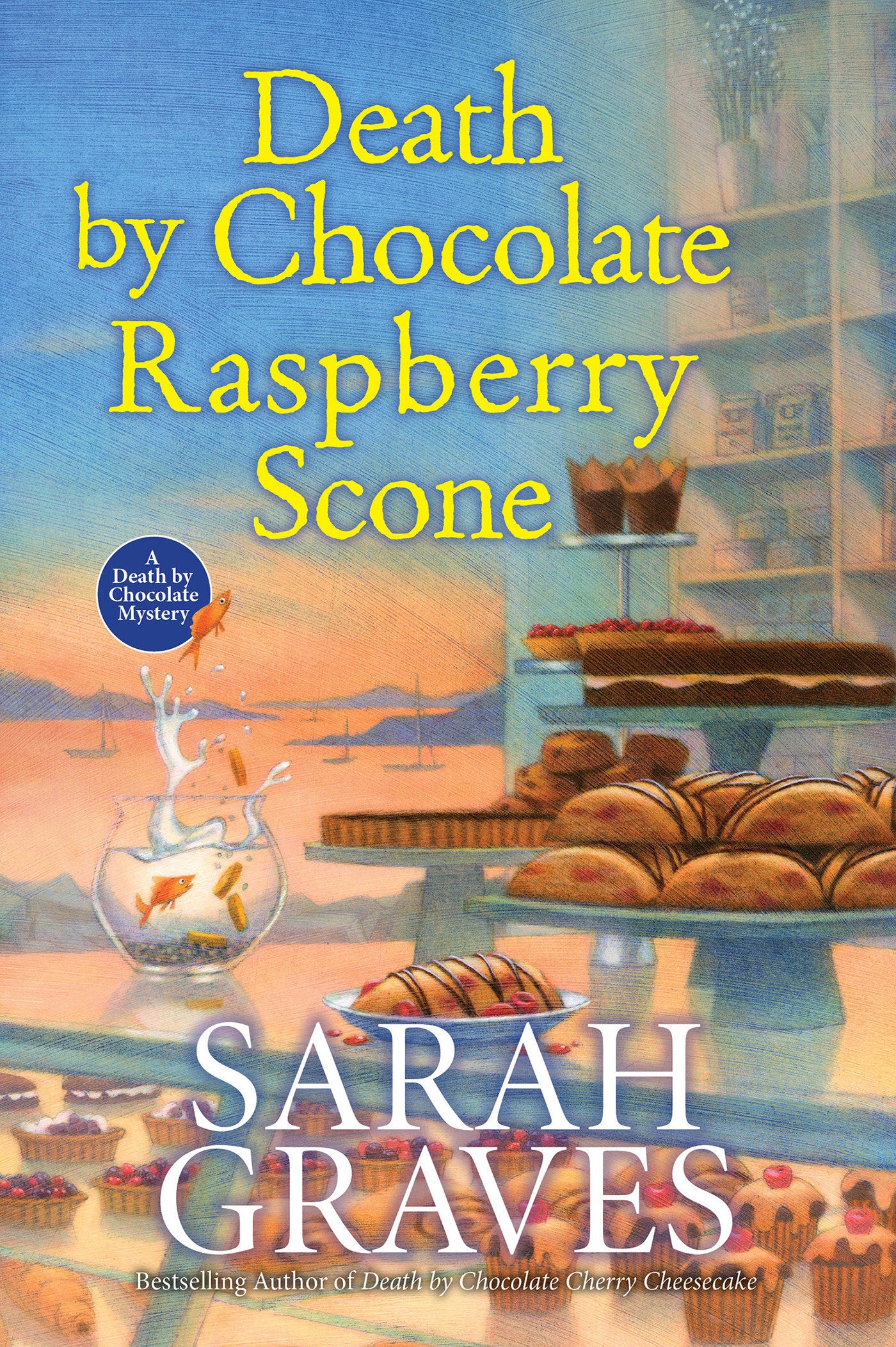 Death by Chocolate Raspberry Scone (A Death by Chocolate Mystery) (Book:7)