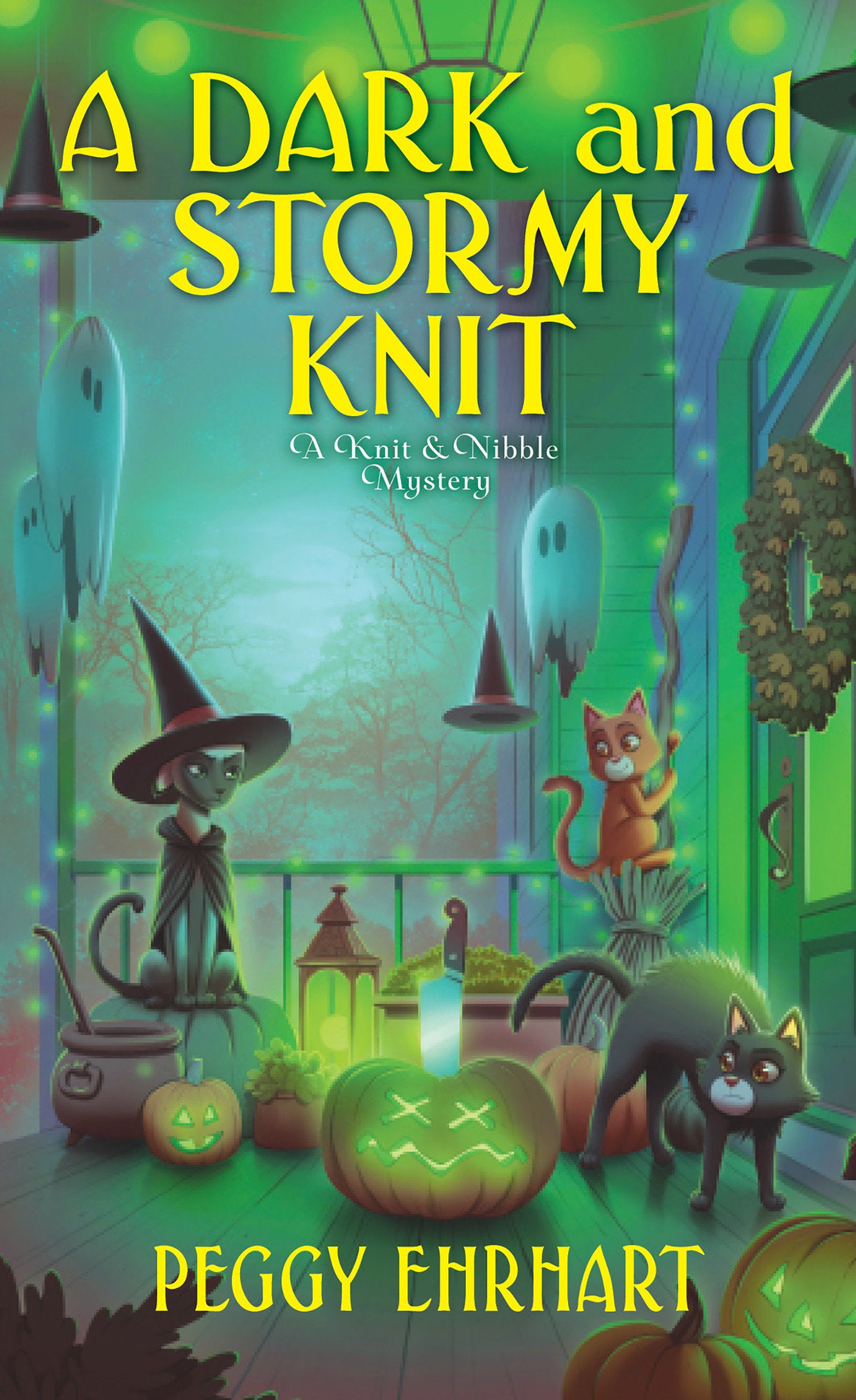 A Dark and Stormy Knit (A Knit & Nibble Mystery) (Book:11)