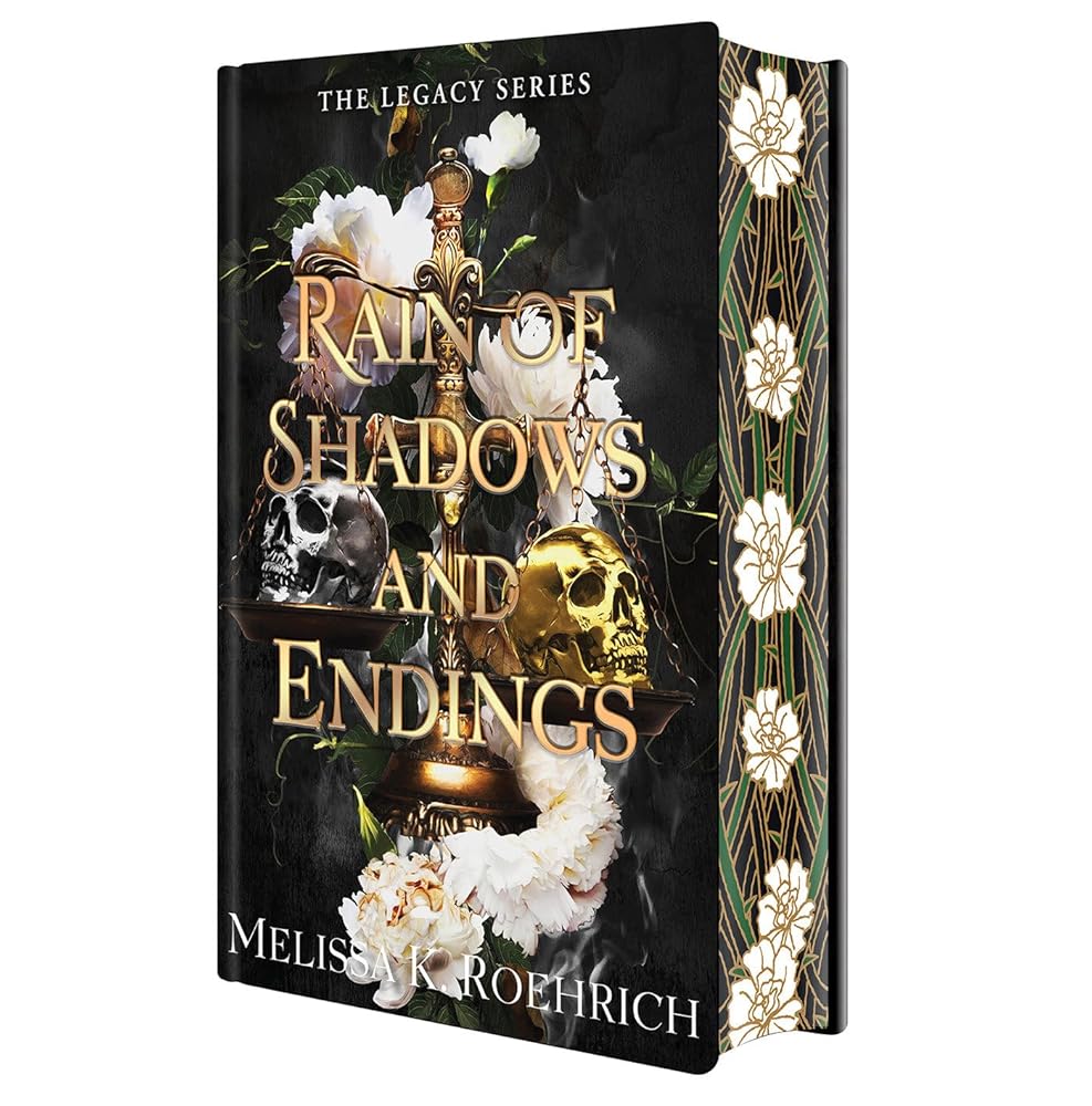 Rain of Shadows and Endings: Deluxe Limited Edition (The Legacy) by Melissa K. Roehrich (SIGNED BOOKPLATE) DAMAGED COPIES