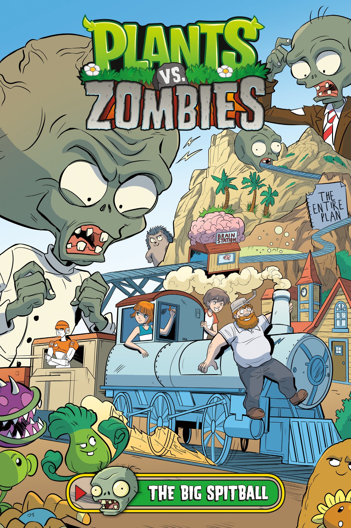 Plants vs. Zombies Volume 24: The Big Spitball (Plants vs. Zombies)