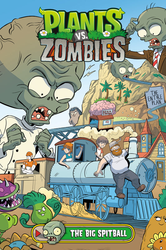Plants vs. Zombies Volume 24: The Big Spitball (Plants vs. Zombies)