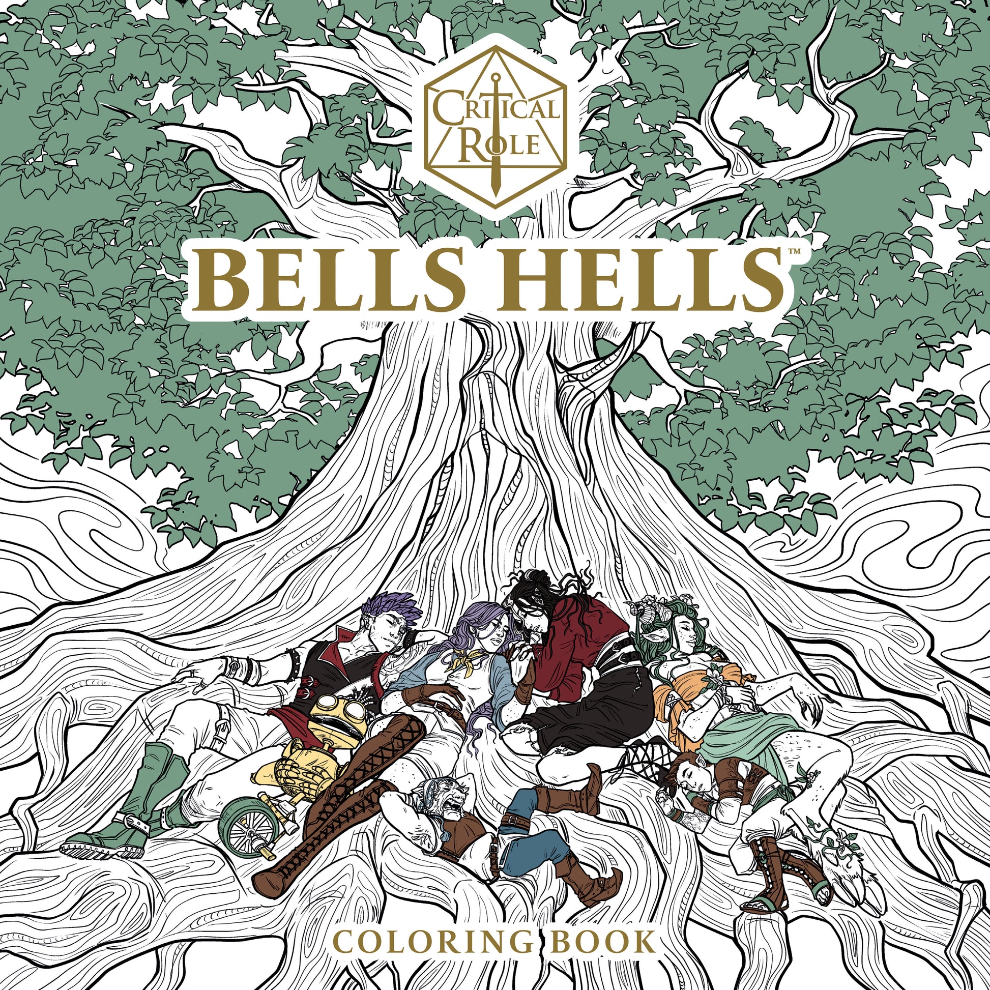 Critical Role: Bells Hells Coloring Book