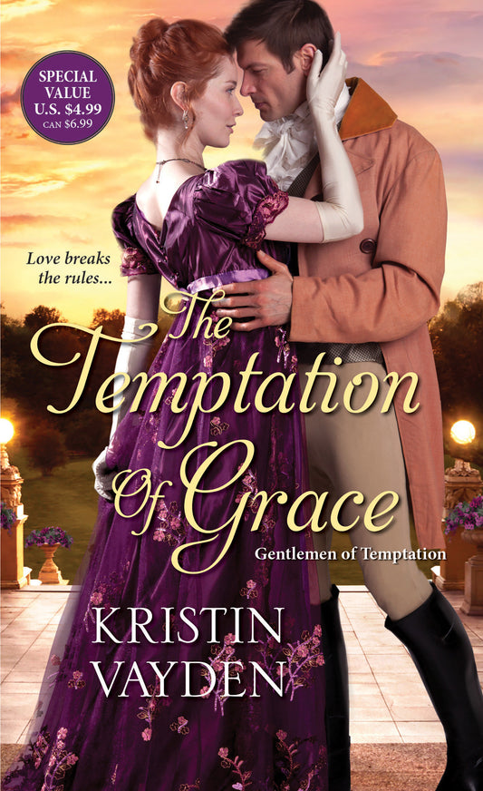 The Temptation of Grace - A Witty and Steamy Regency Romance (Gentlemen of Temptation) (Book:3)