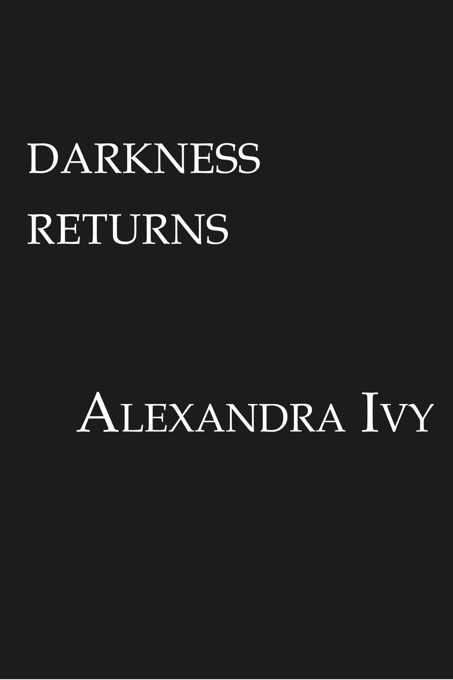 Darkness Returns - A Paranormal Vampire Romance (Guardians Of Eternity) (Book:13)
