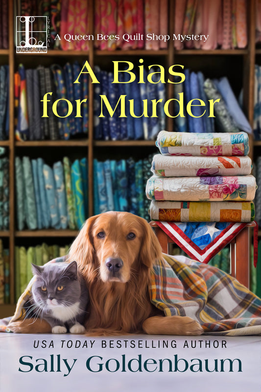 A Bias for Murder (Queen Bees Quilt Shop) (Book:3)
