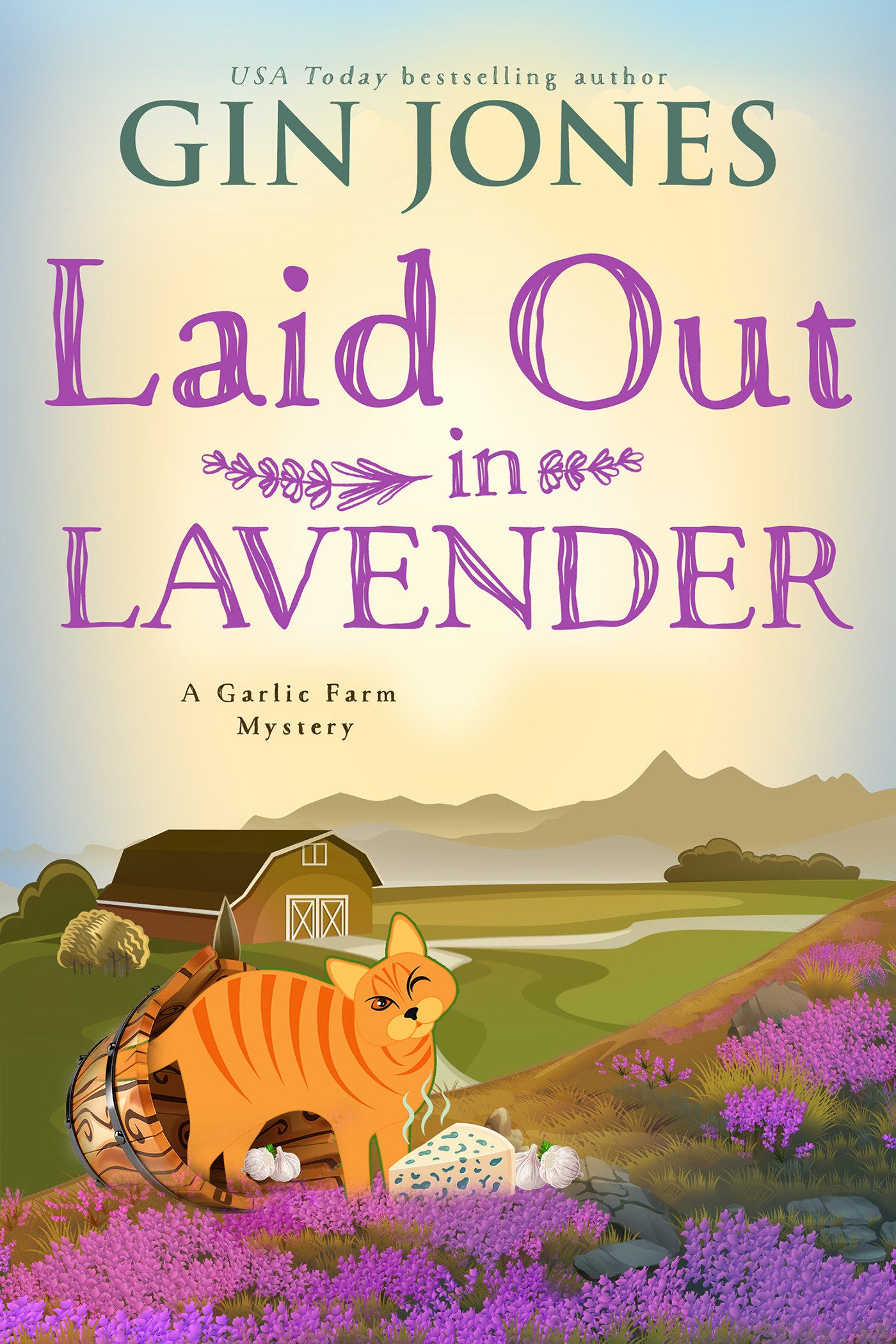Laid Out in Lavender (A Garlic Farm Mystery) (Book:3)