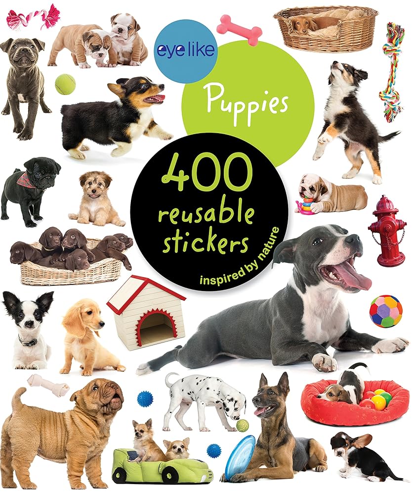 Eyelike Stickers: Puppies cover image