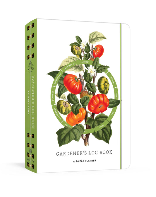 Gardener's Log Book - A 5-Year Planner (New York Botanical Garden)