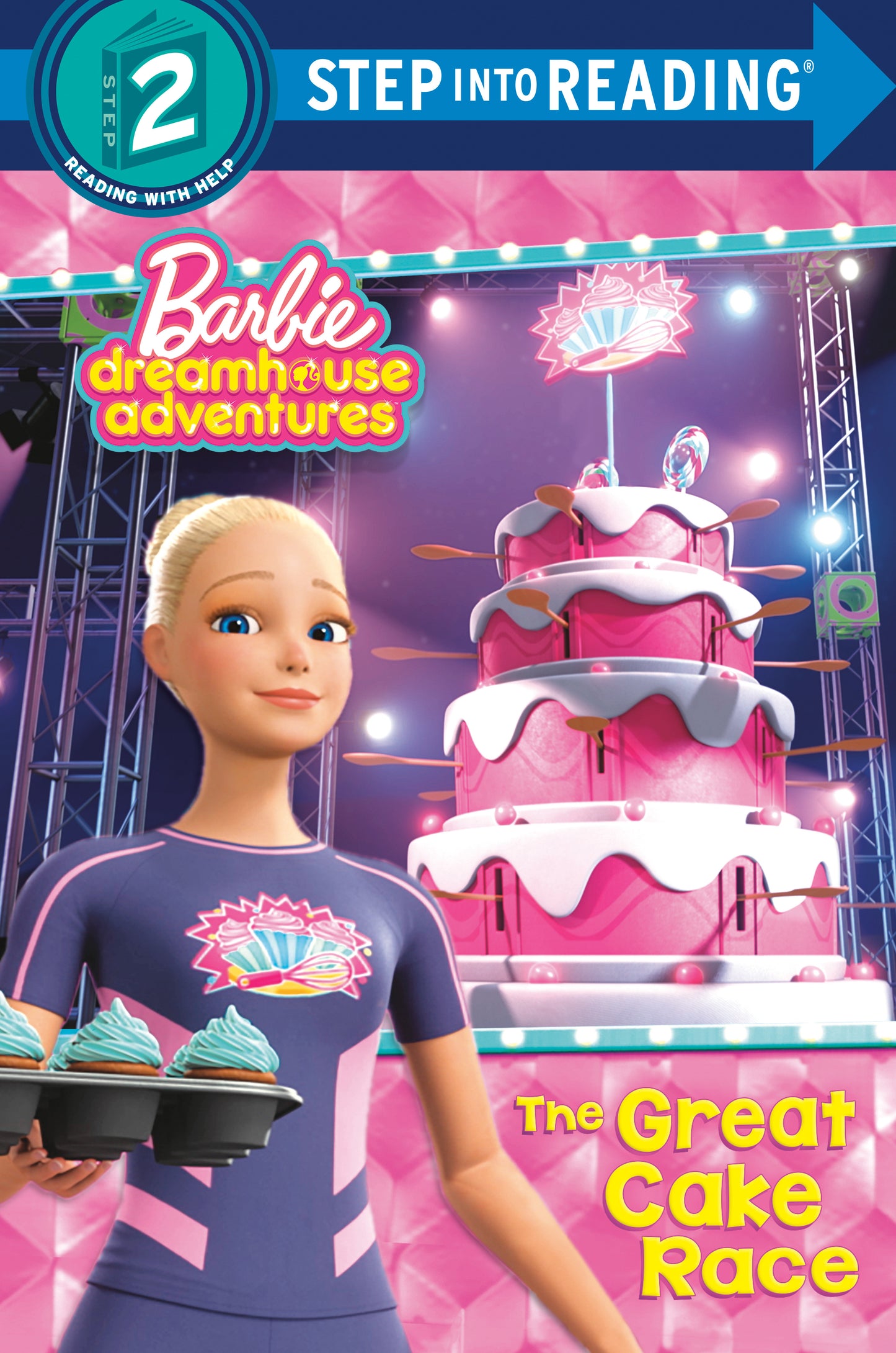 The Great Cake Race (Barbie Dreamhouse Adventures) (Step into Reading)