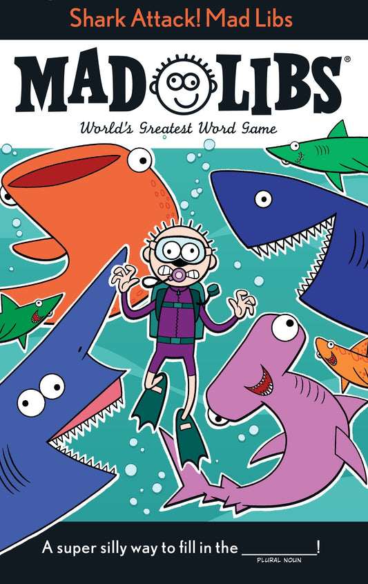 Shark Attack! Mad Libs - World's Greatest Word Game (Mad Libs)