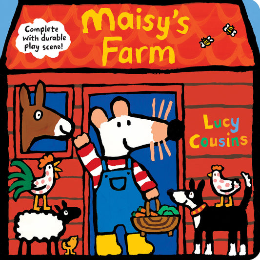 Maisy's Farm: Complete with Durable Play Scene - A Fold-Out and Play Book (Interactive Maisy the Mouse Play Scene with Punch-Out Removable Characters - For Toddlers, Preschoolers, and Kids Ages 3-5) (Maisy)