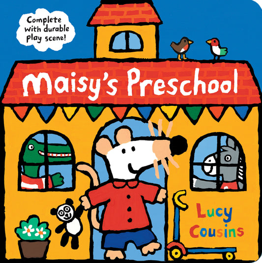 Maisy's Preschool - Complete with Durable Play Scene (Interactive Maisy the Mouse Play Scene with Punch-Out Removable Characters - For Toddlers, Preschoolers, and Kids Ages 3-5) (Maisy)