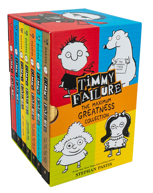 Timmy Failure: The Maximum Greatness Collection - Books 1-7 (Complete Box Set) (Timmy Failure)
